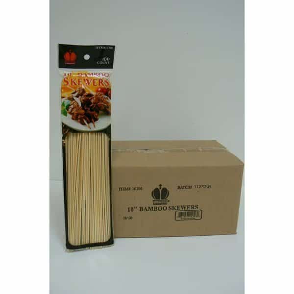 Goldmax 10" Bamboo Skewers, PK19200