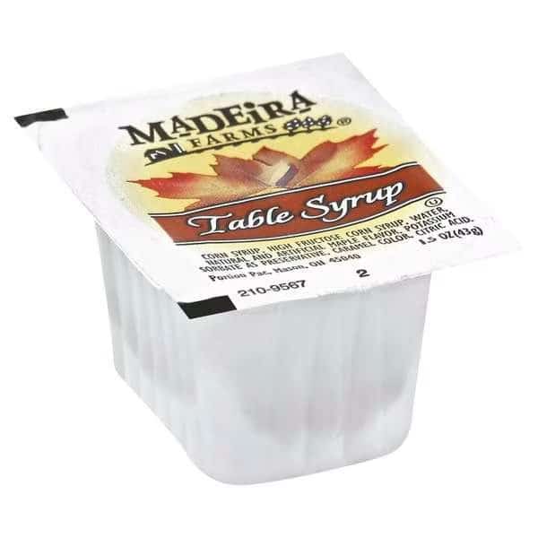 Madeira Farms Table Syrup Cup 1.5 oz., PK100