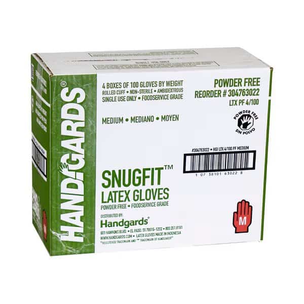 Disposable Gloves, Powdered, Ivory, 400 PK