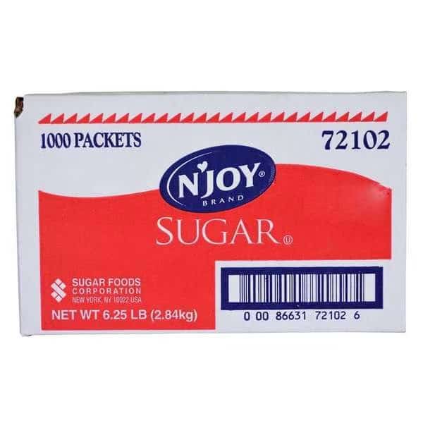 N'Joy Sugar .1 oz., PK1000