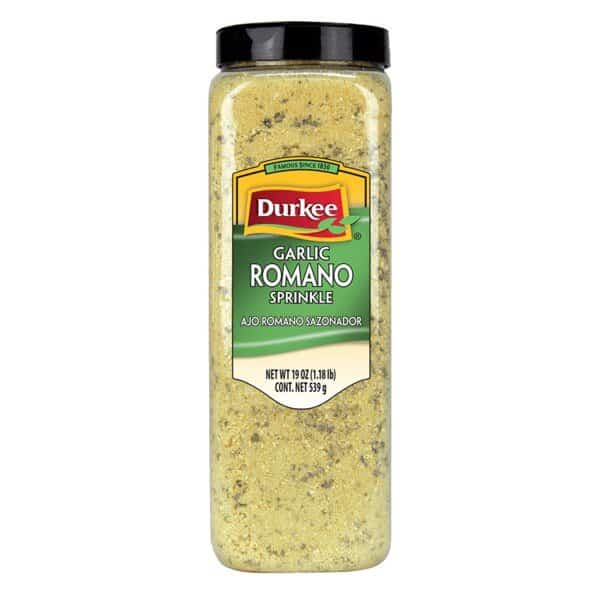 Durkee Garlic Romano Sprinkle 19 oz., PK6