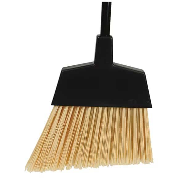 O-Cedar Maxiclean Large Plastic Angle Bristle Broom, PK6