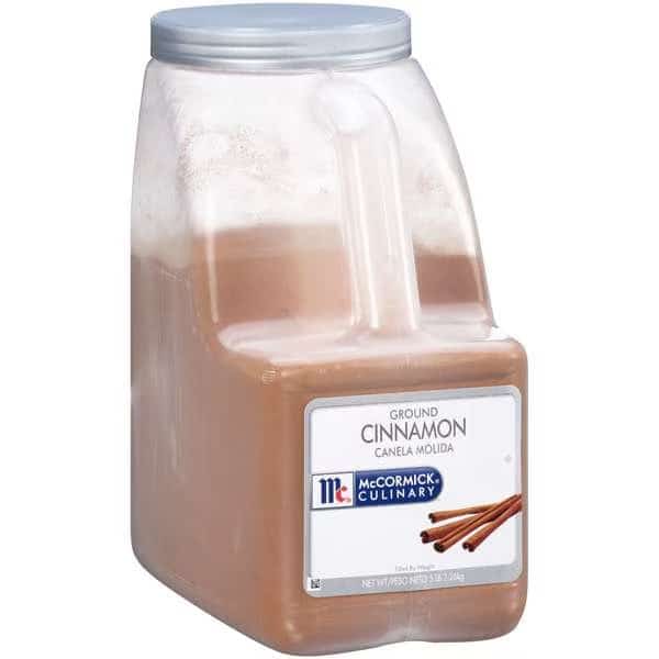 McCormick Cinnamon Ground 5lbs Container, PK3