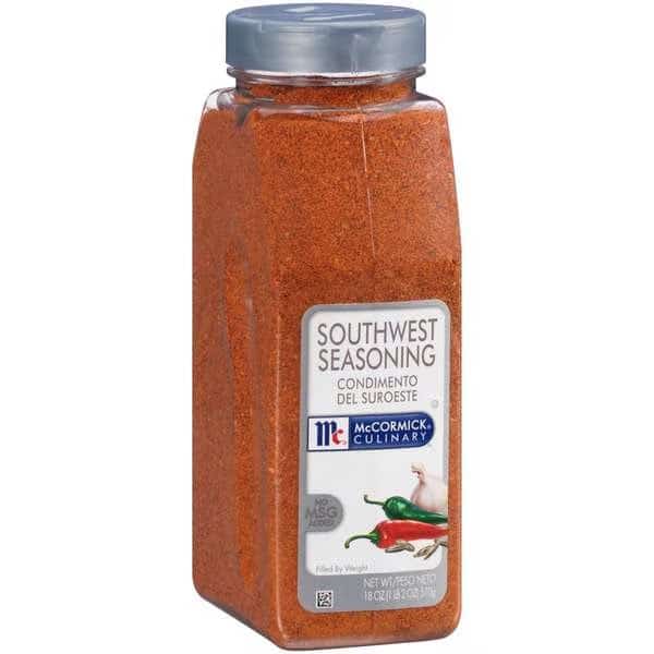 McCormick Southwest Seasoning 18 oz. Container, PK6
