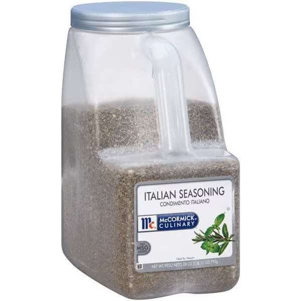 McCormick Culinary Italian Seasoning 1.75lbs Container, PK3, Mccormick, Mfr#: 932574