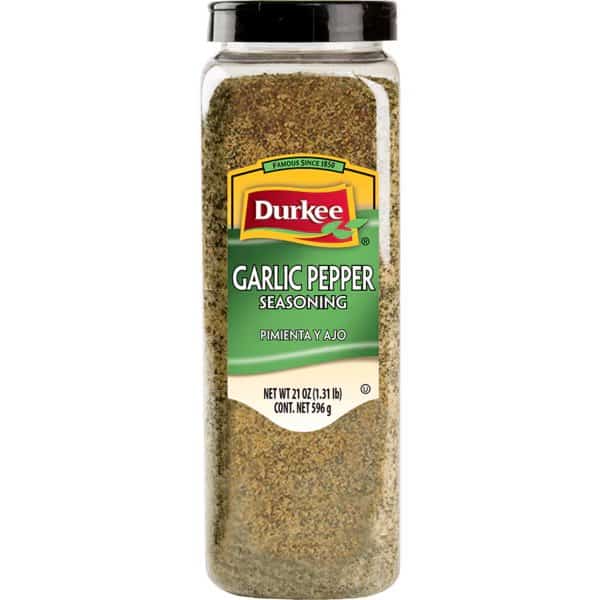 Durkee Garlic Pepper 21 oz., PK6