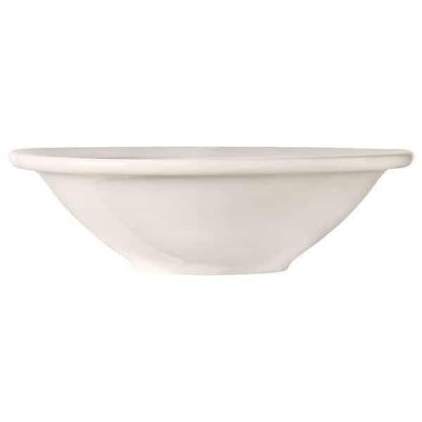 Rolled Edge 6.375" 10oz. Undecorated Bright White Grapefruit Bowl, PK36