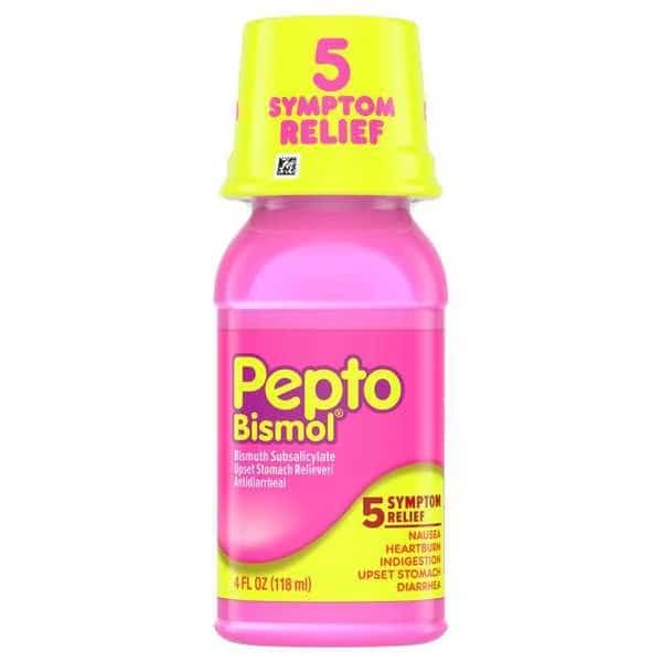 Pepto Bismol Bismuth Subsalicylate Upset Stomach Reliever 4 oz., PK12, Pepto, Mfr#: 10000