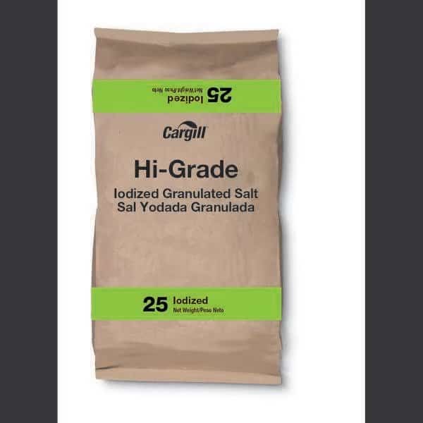 Cargill Hi-Grade Iodized 25lbs