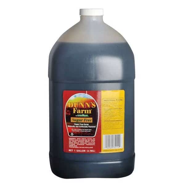 1 gal. IFP Dunns Farm Sugar Free Syrup, PK4