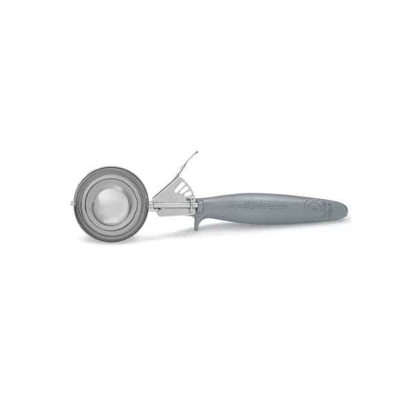Hamilton Beach 3.64 oz. Microban Stainless Steel Ergogrip Gray Disher