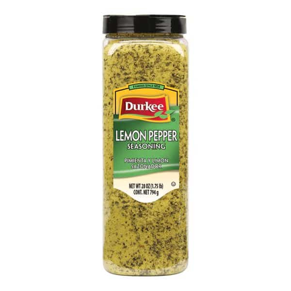 Durkee Lemon Pepper 28 oz., PK6, Durkee, Mfr#: 2004032
