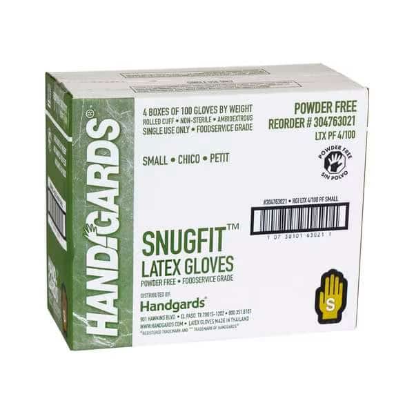 Disposable Gloves, Powdered, Ivory, 400 PK