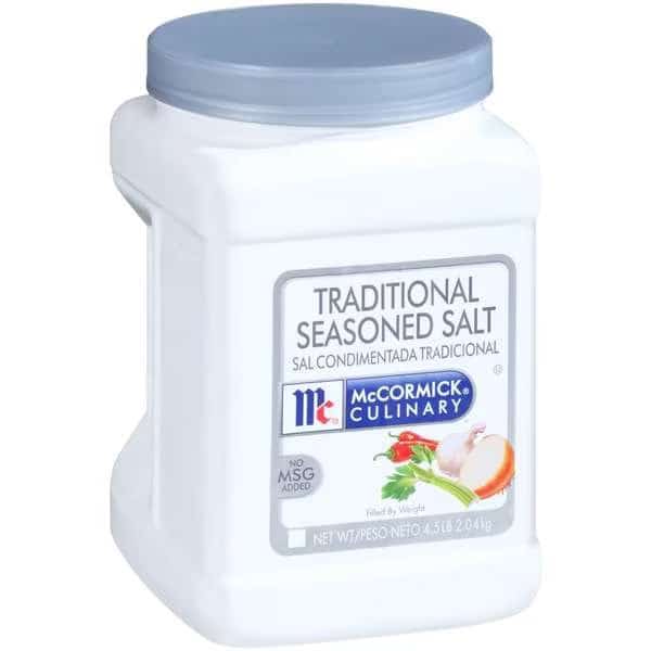 McCormick Seasoned Salt 4.5lbs Container, PK2