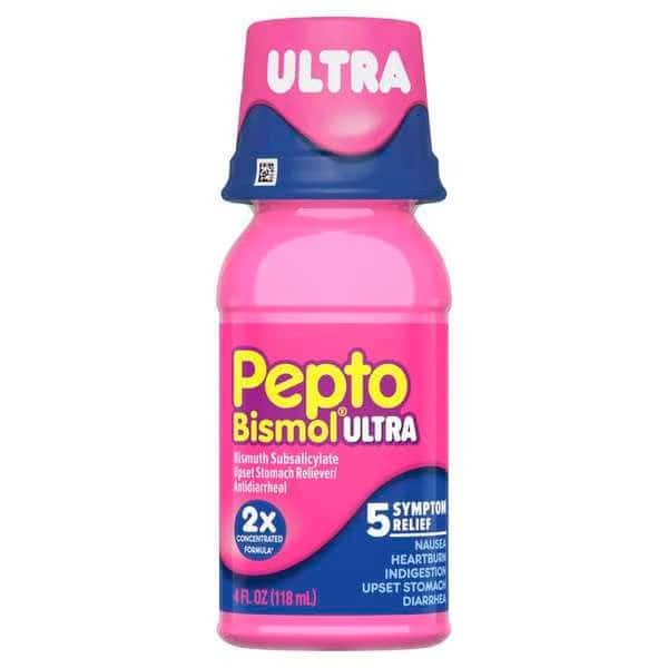 Pepto Bismol Ultra Maximum Strength Liquid 4 oz., PK12