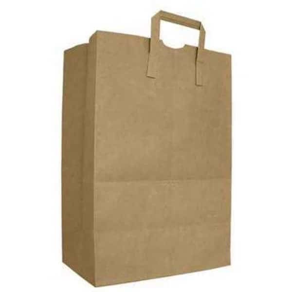 AJM Bag 70# Kraft Bag With Handle, PK300