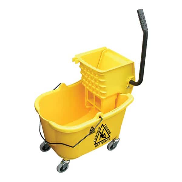 O-Cedar Yellow 32 qt. Mop Bucket & Wringer
