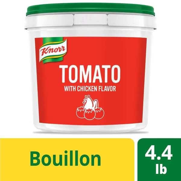 Knorr Tomato With Chicken Flavor Bouillon 4.4lbs, PK4