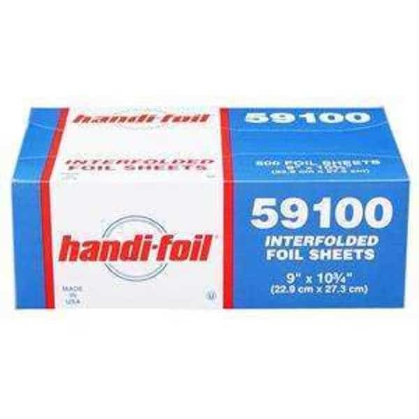 Handi-Foil Interfolded 9x10.75 Foil Sheet, PK3000