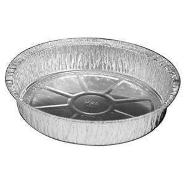 Handi-Foil 8" Aluminum Round Pan, PK500, Handi-Foil, Mfr#: 2058-30-500
