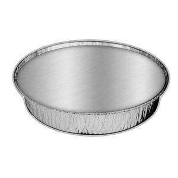 Handi-Foil 7" Aluminum Round With Lid Combo, PK200