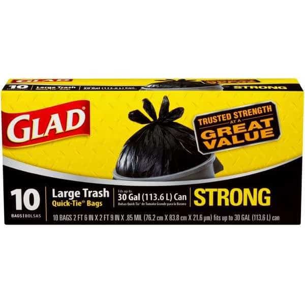 Trash Quick Tie 30 gal., PK120