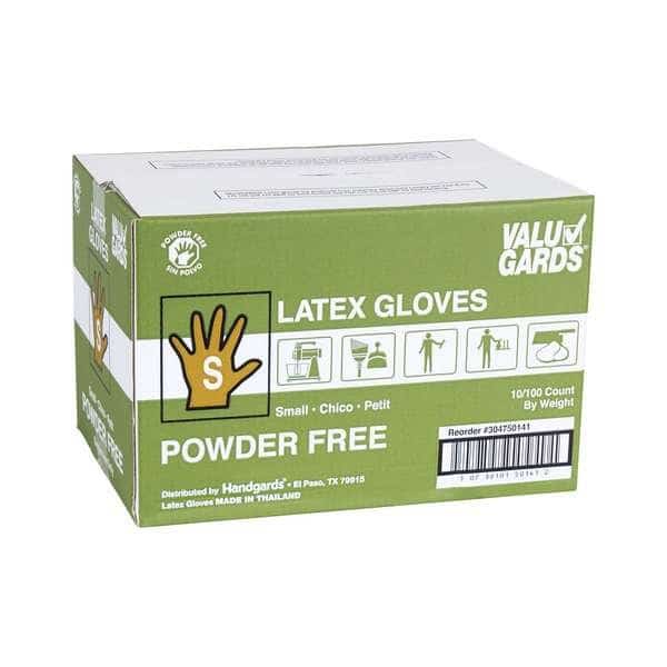 Disposable Gloves, Powder-Free, White, 1000 PK