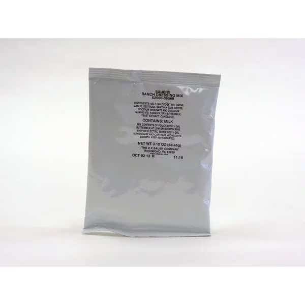 Sauer Ranch Dressing Mix 3.12 oz. Pouch, PK38