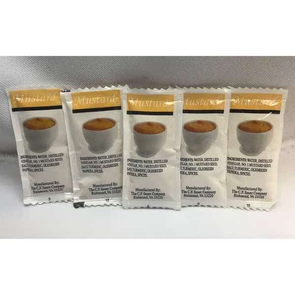 Sauer Mustard 5.5g Pouch, PK200, Sauer, Mfr#: 06318