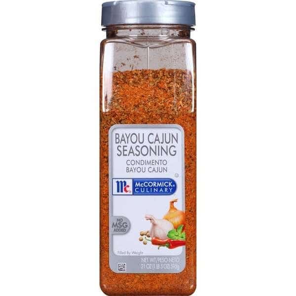 McCormick Bayou Cajun Seasoning 21 oz. Container, PK6