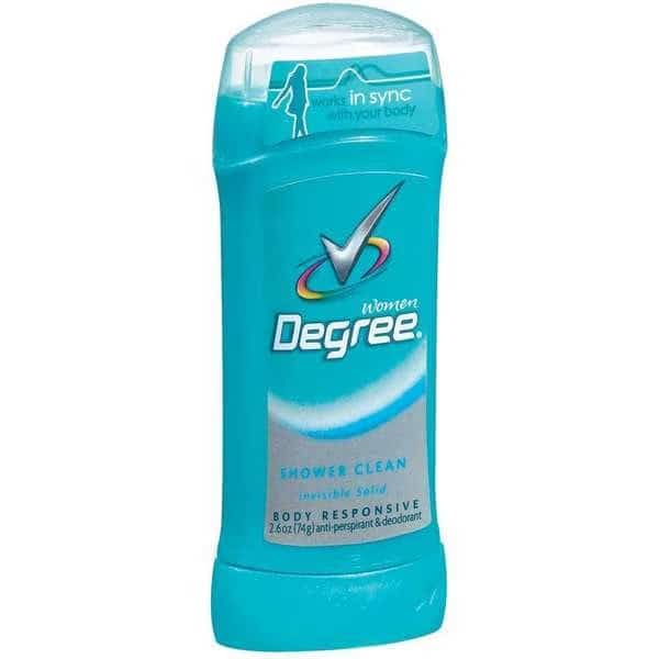 Degree Deodorant Invisible Solid Sport Sheerlilac 2.6 oz., PK12