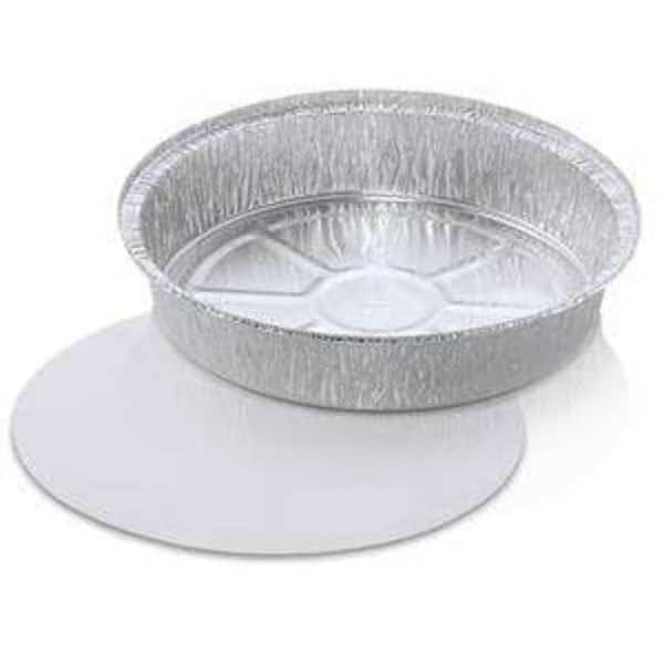 Handi-Foil 9 Round Pan With Lid, PK200, Hfa, Mfr#: 2046-00-200W