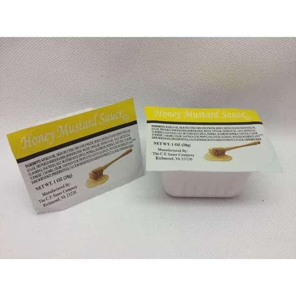 Sauer Honey Mustard 1 oz. Cup, PK100