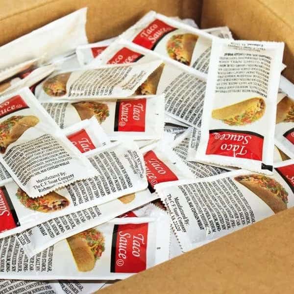 Sauer Taco Sauce 9g Pouch, PK200
