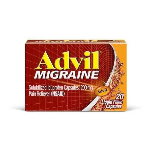 Migraine 20 Count, PK72