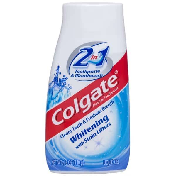 Whitening/Tarter Control Liquid Toothpaste & Mouthwash 4.6 oz., PK12