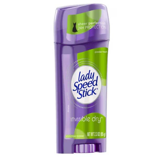 Lady Speed Stick Antiperspirant Invisible Dry 2.3 oz., PK12