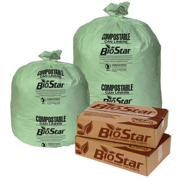 38"x58" 1mm 60 gal. Extra Heavy Performance Roll Can Liner, PK100