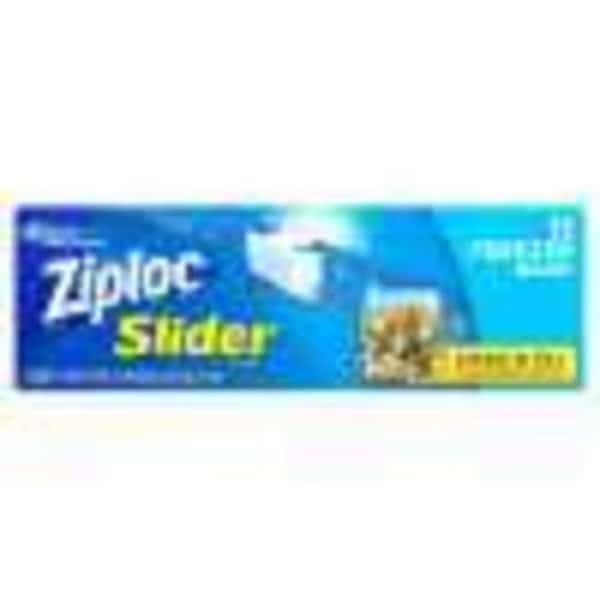 Ziploc Slider qt. Freezer Bag, PK180