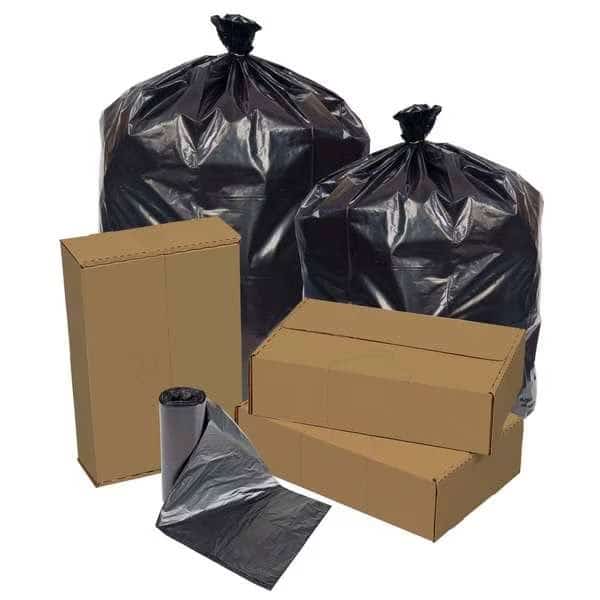 40"x46" 1.5mm 40-45 gal. XX Heavy Performance Roll Can Liner, PK100