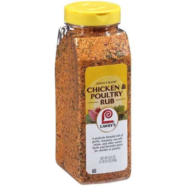 Lawry's Perfect Blend Chicken Rub And Seasoning 24 oz., PK6