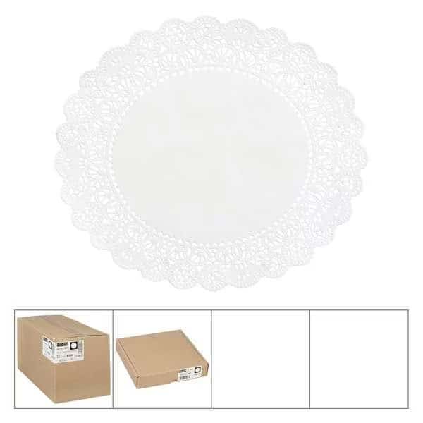 Lapaco 10'' Normandy Lace Doilies, PK500