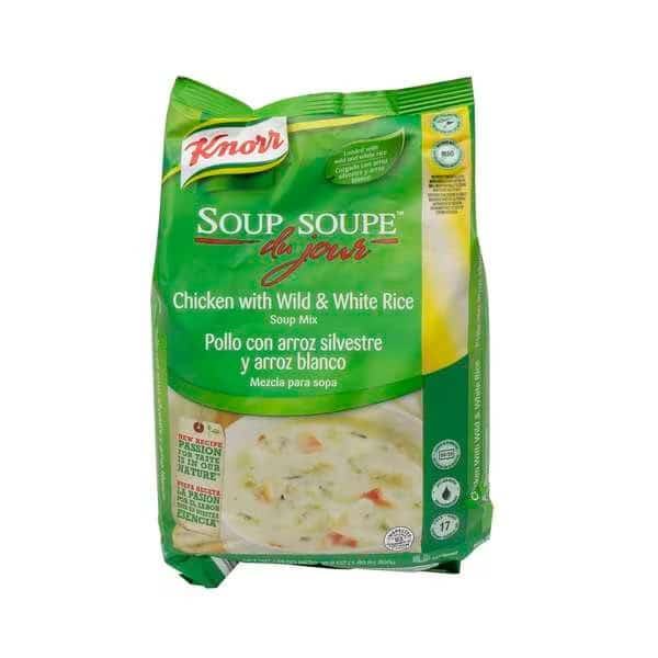 Knorr Soup Du Jour Chicken With Wild And White Rice Mix 30.2 oz., PK4