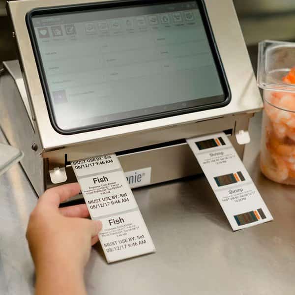 National Checking Label Removable Blank, PK4