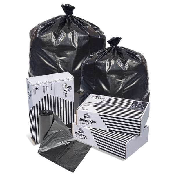 40"x46" .95mm 40-45 gal. Extra Heavy Performance Roll Can Liner, PK100