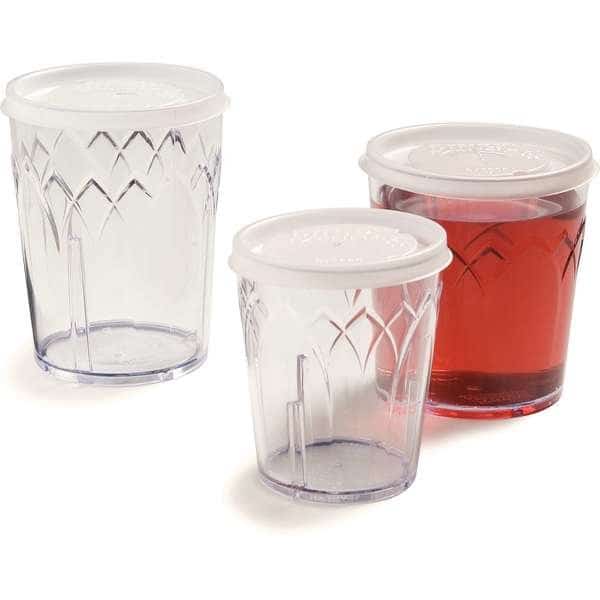 Dinex Translucent Tumbler Lid, PK1000
