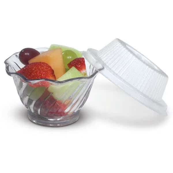 Dinex Clear Dome Lid, PK1000