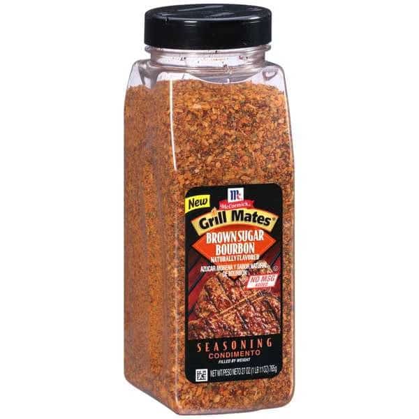 Grill Mates Brown Sugar Bourbon Seasoning 27 oz. Container, PK6
