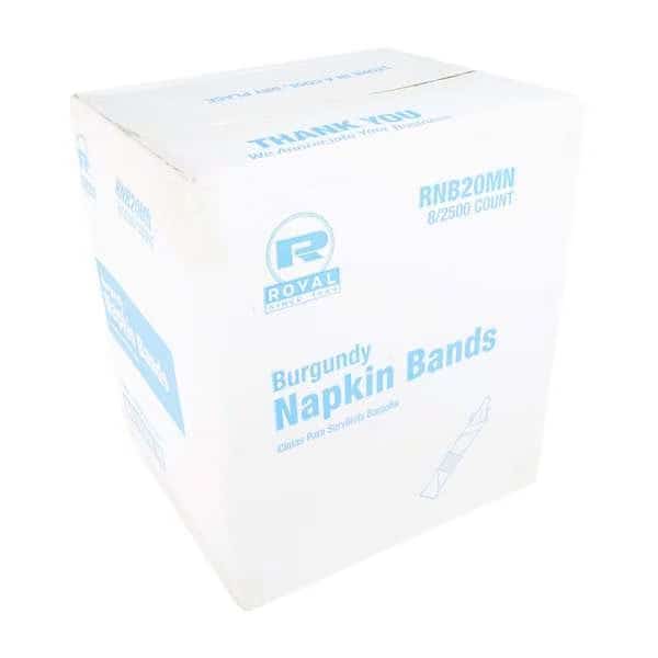 Royal Burgundy Napkin Band, PK20000