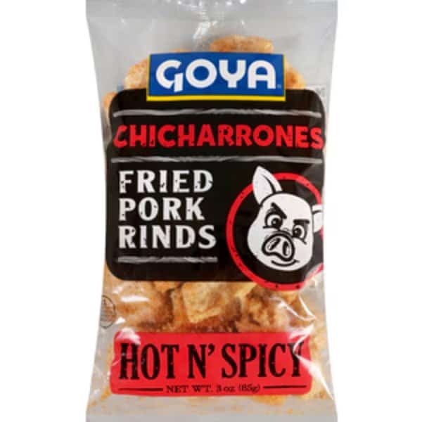 Goya Chicharrones Hot & Spicy 3 oz., PK12
